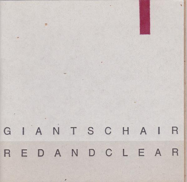 Giants Chair - Red And Clear