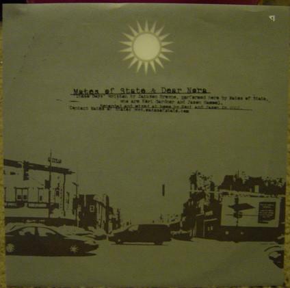 Mates Of State, Dear Nora - Mates Of State / Dear Nora